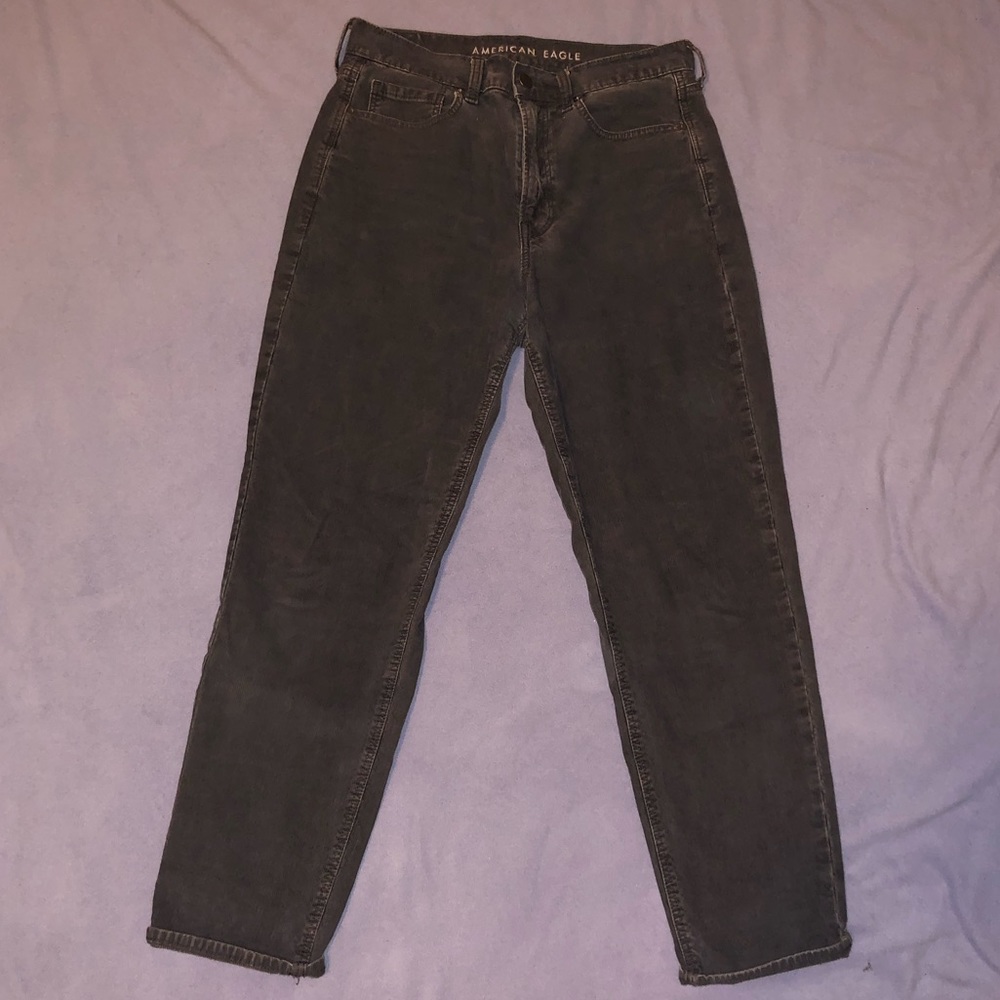 AE corduroy mom Jean